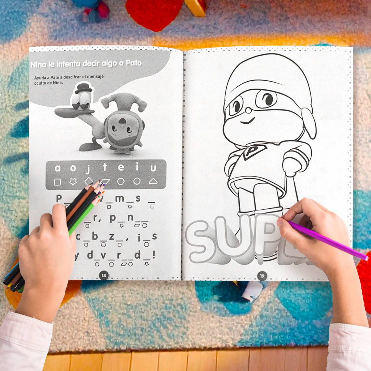 Libro de Actividades, Pocoyo