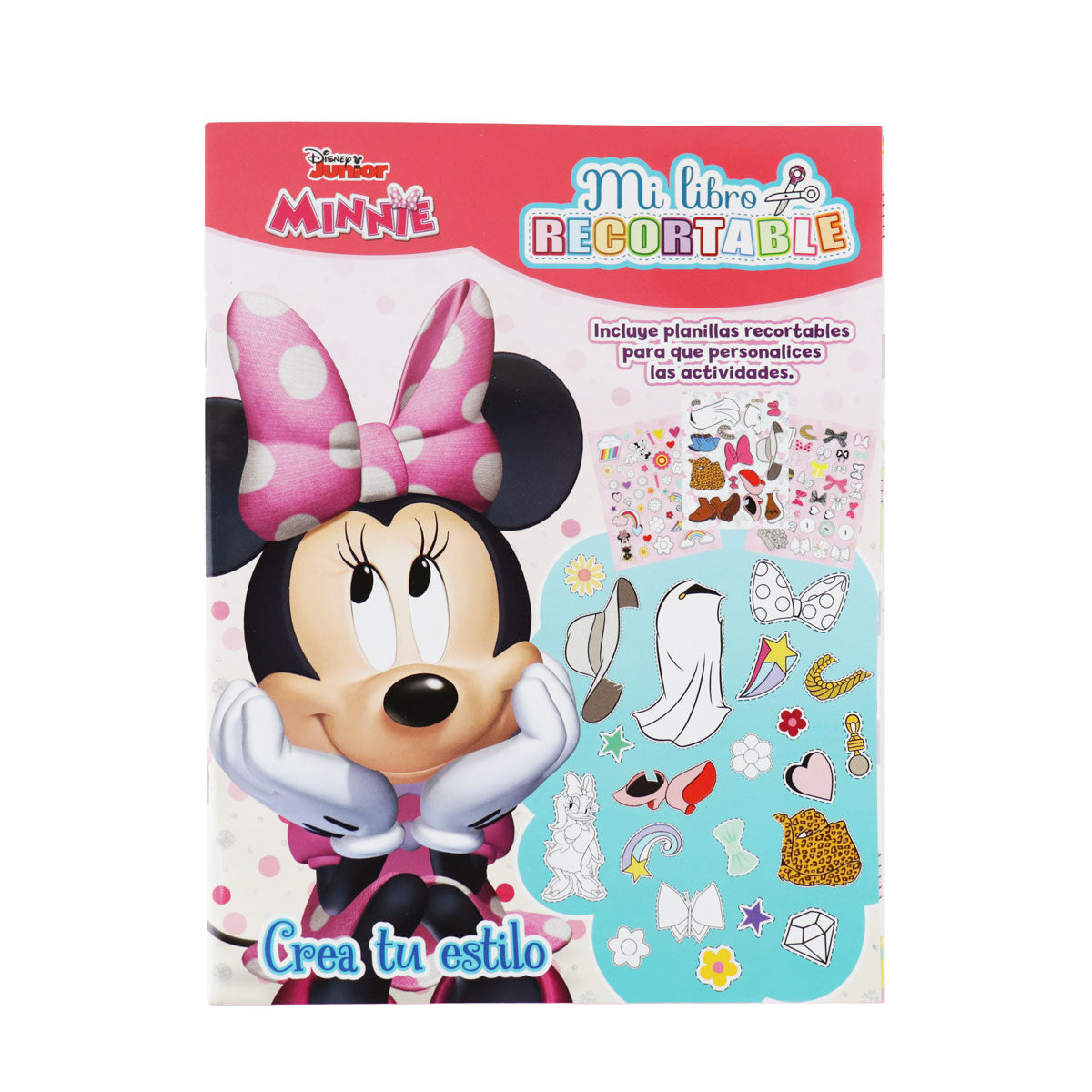 Minnie Mouse, Libro Recortable