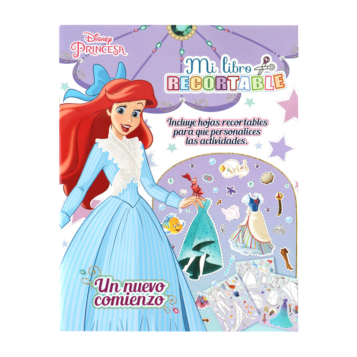 Ariel, Libro Recortable