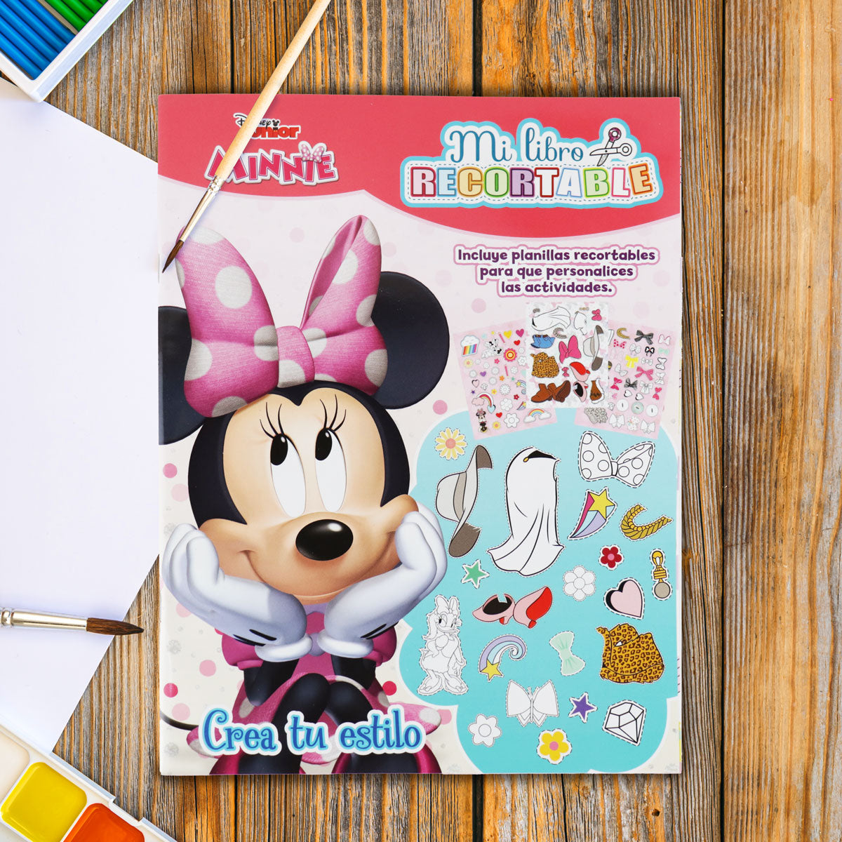 Minnie Mouse, Libro Recortable
