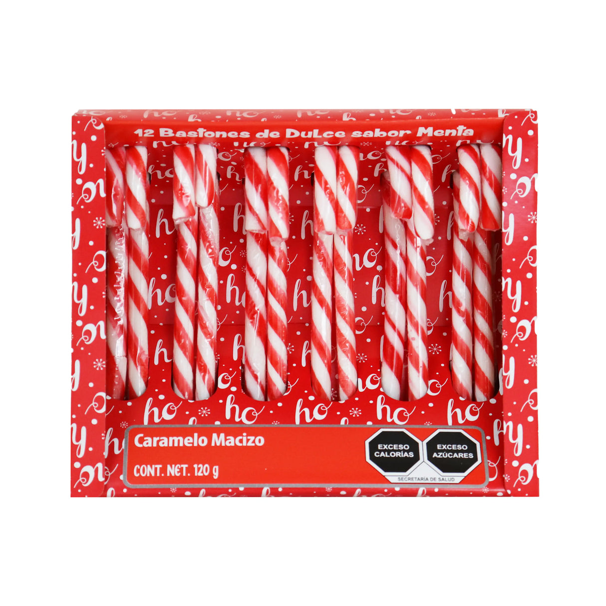 Bastones de Dulce de Menta, 120 gr