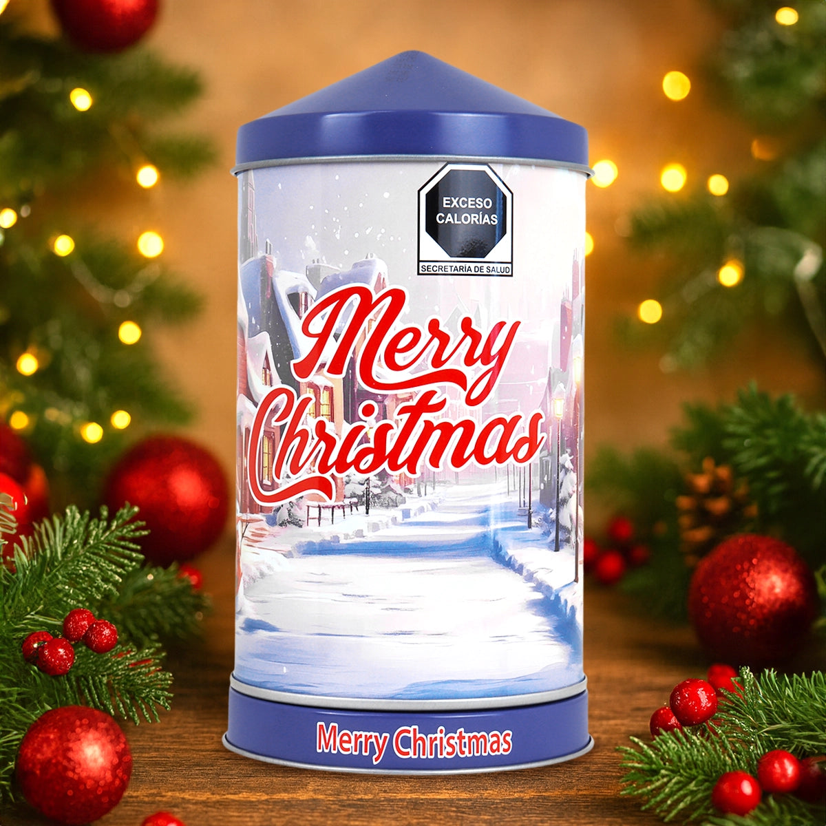 20 1125CHL MUSICAL TIN WITH COOKIES 140GR