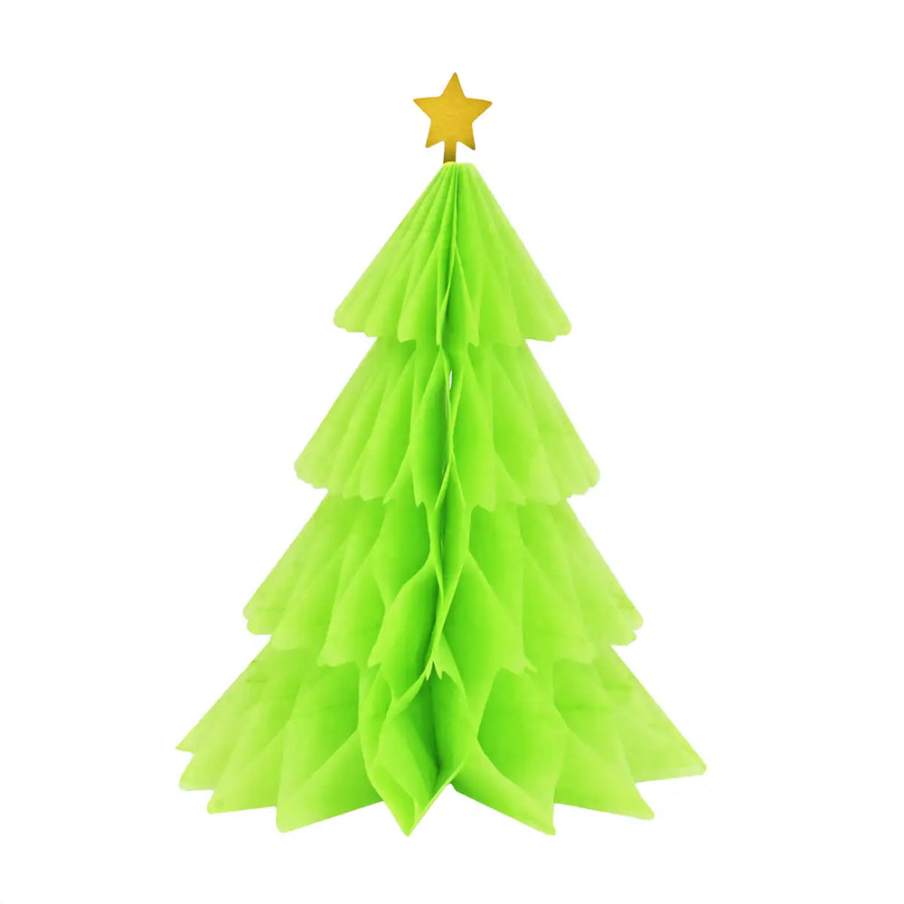 Decoración de Papel, Árbol Navideño