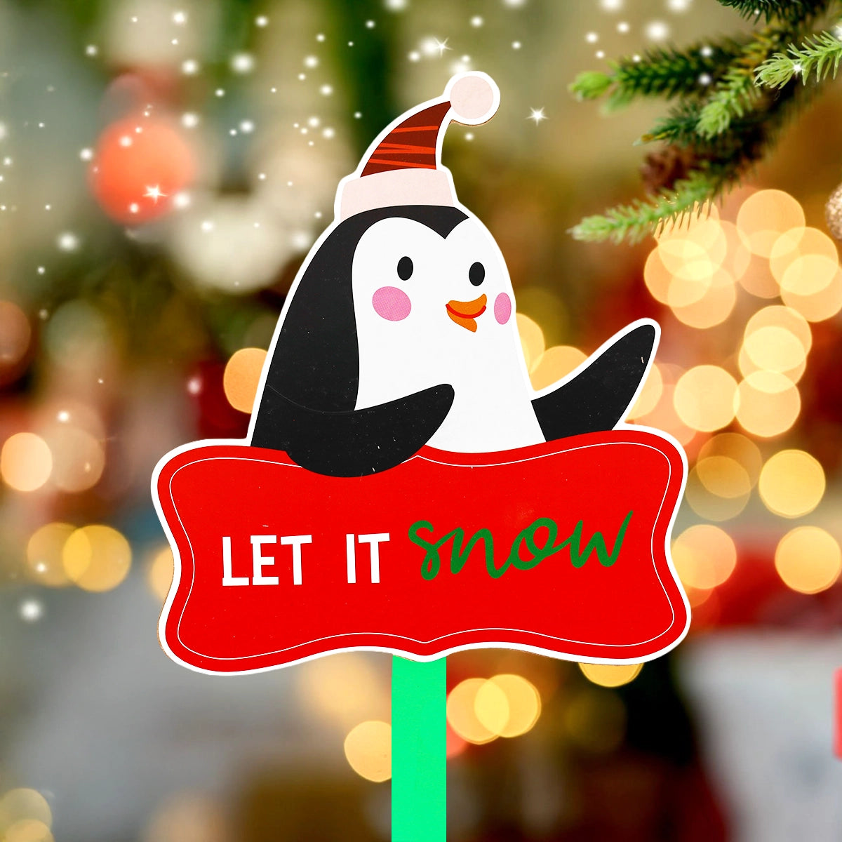 Estaca Decorativa, Let It Snow, Pingüino