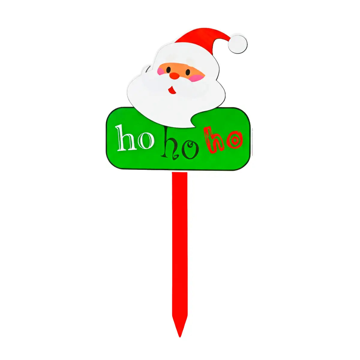 Estaca Decorativa, ho ho ho, Santa