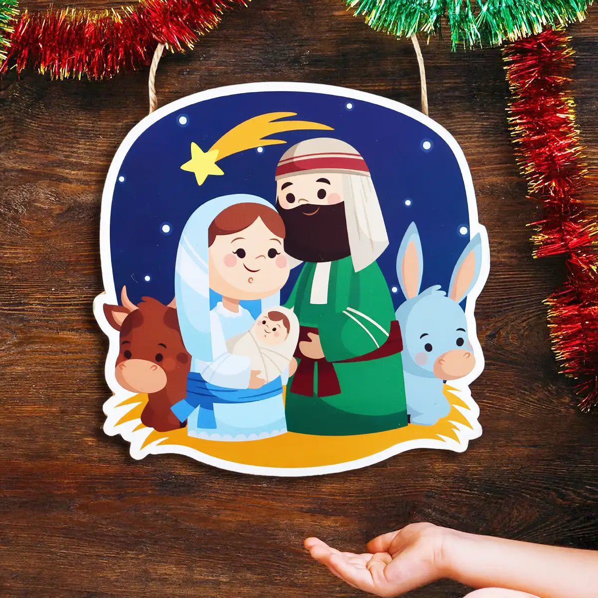 Adorno Colgante, Nacimiento