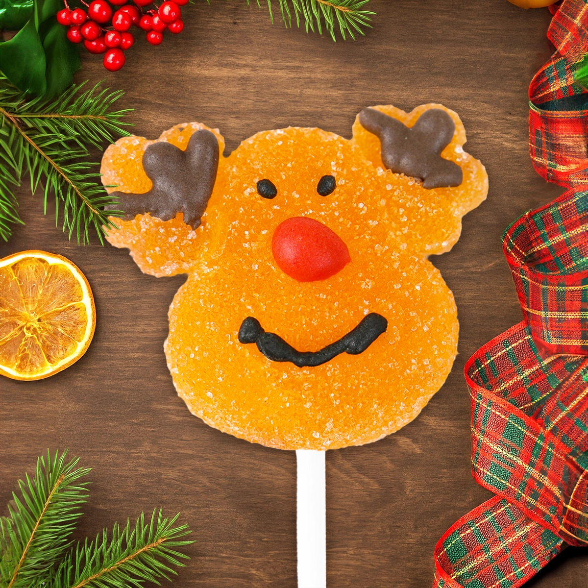 Paleta de Gomita, Reno