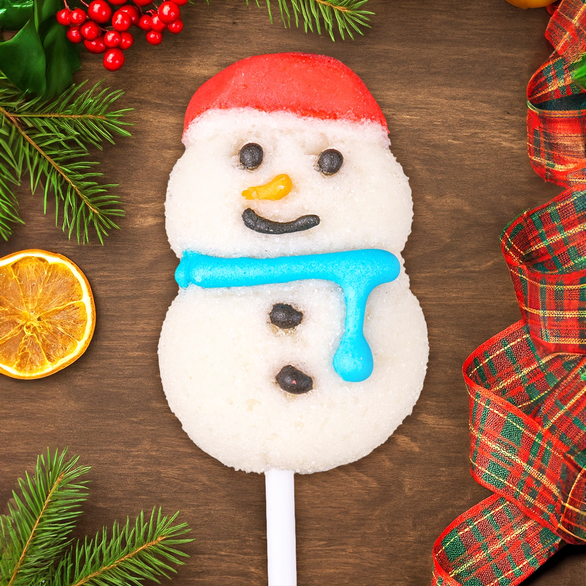 Paleta de Gomita, Snowman