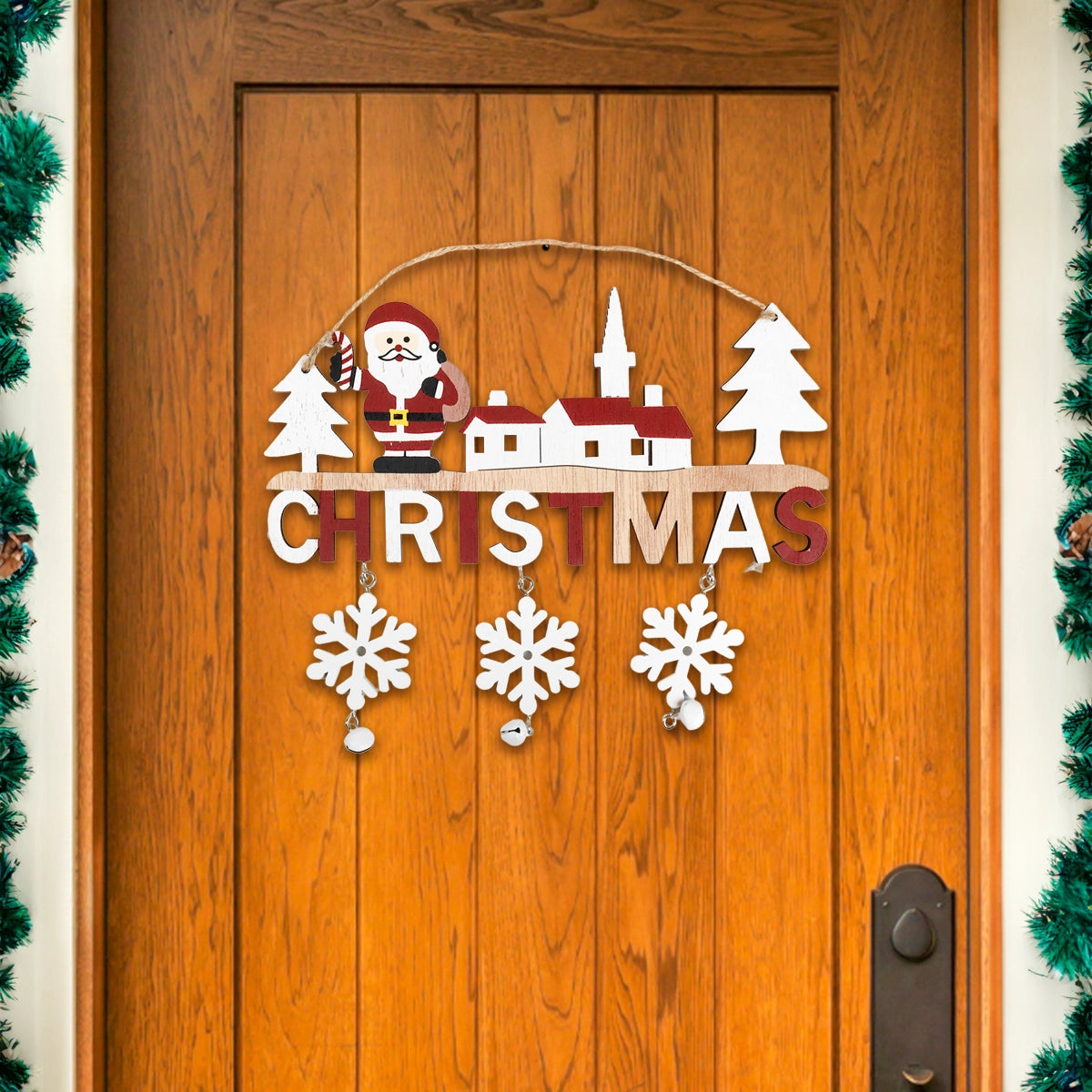 Letrero Navideño en MDF, Christmas