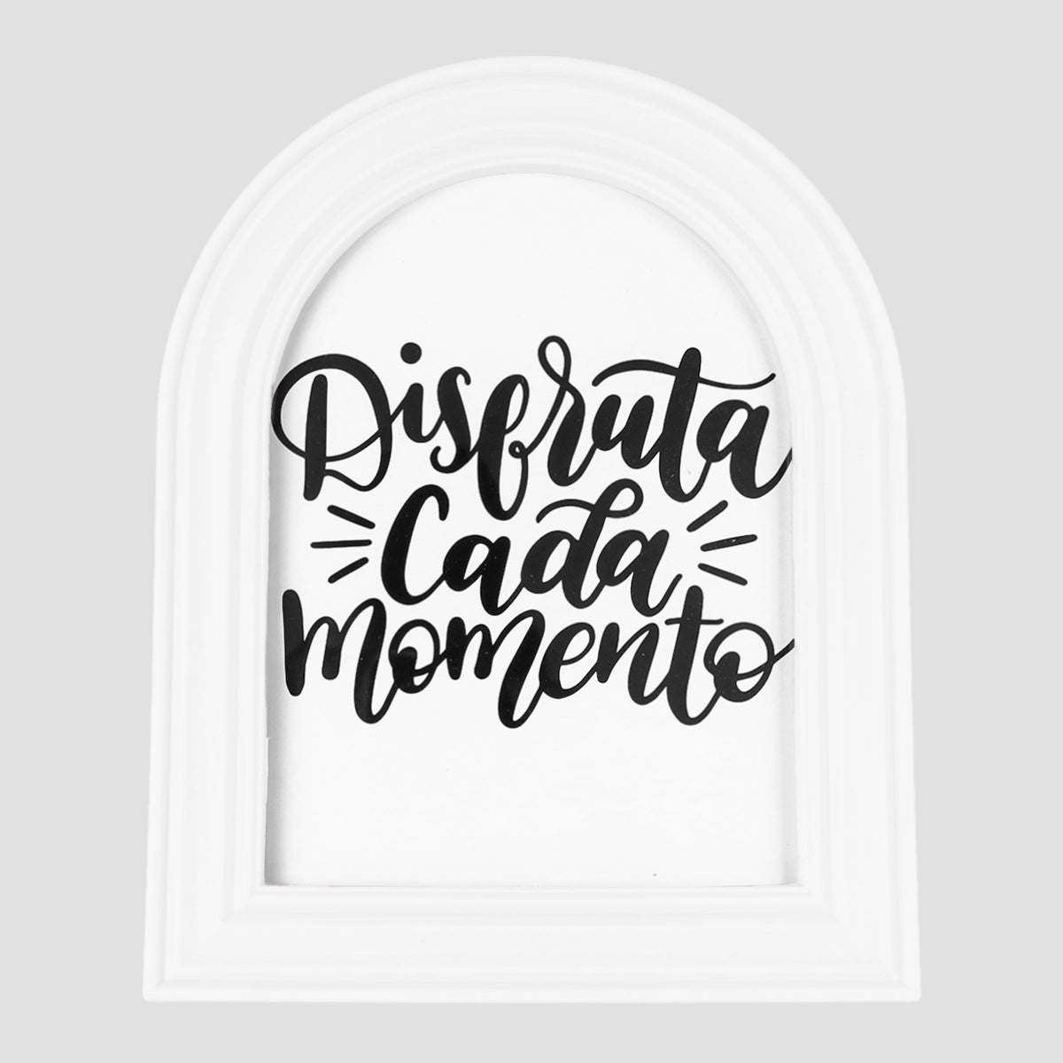 Portarretrato Ovalado, Color Blanco