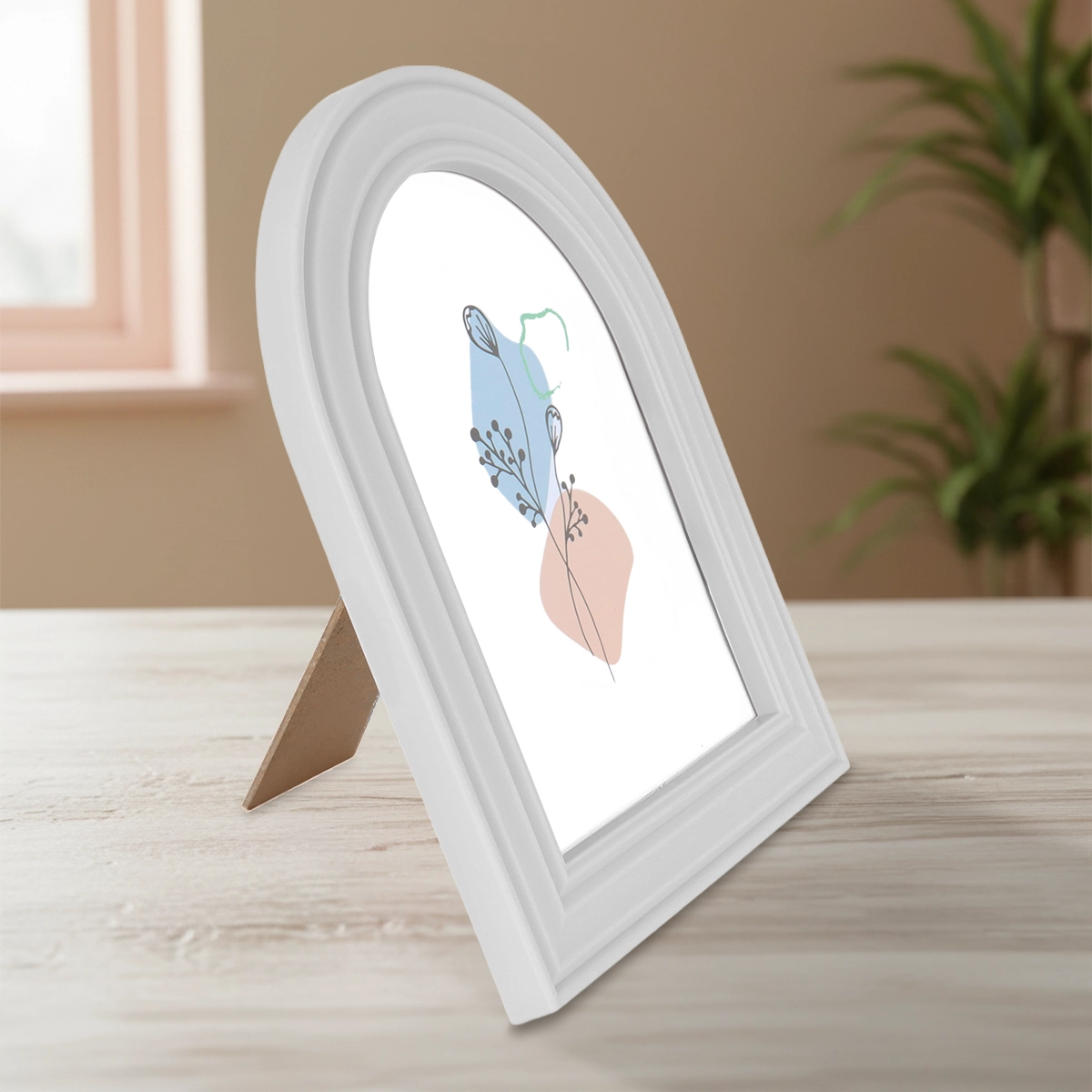 Portarretrato Ovalado, Color Gris