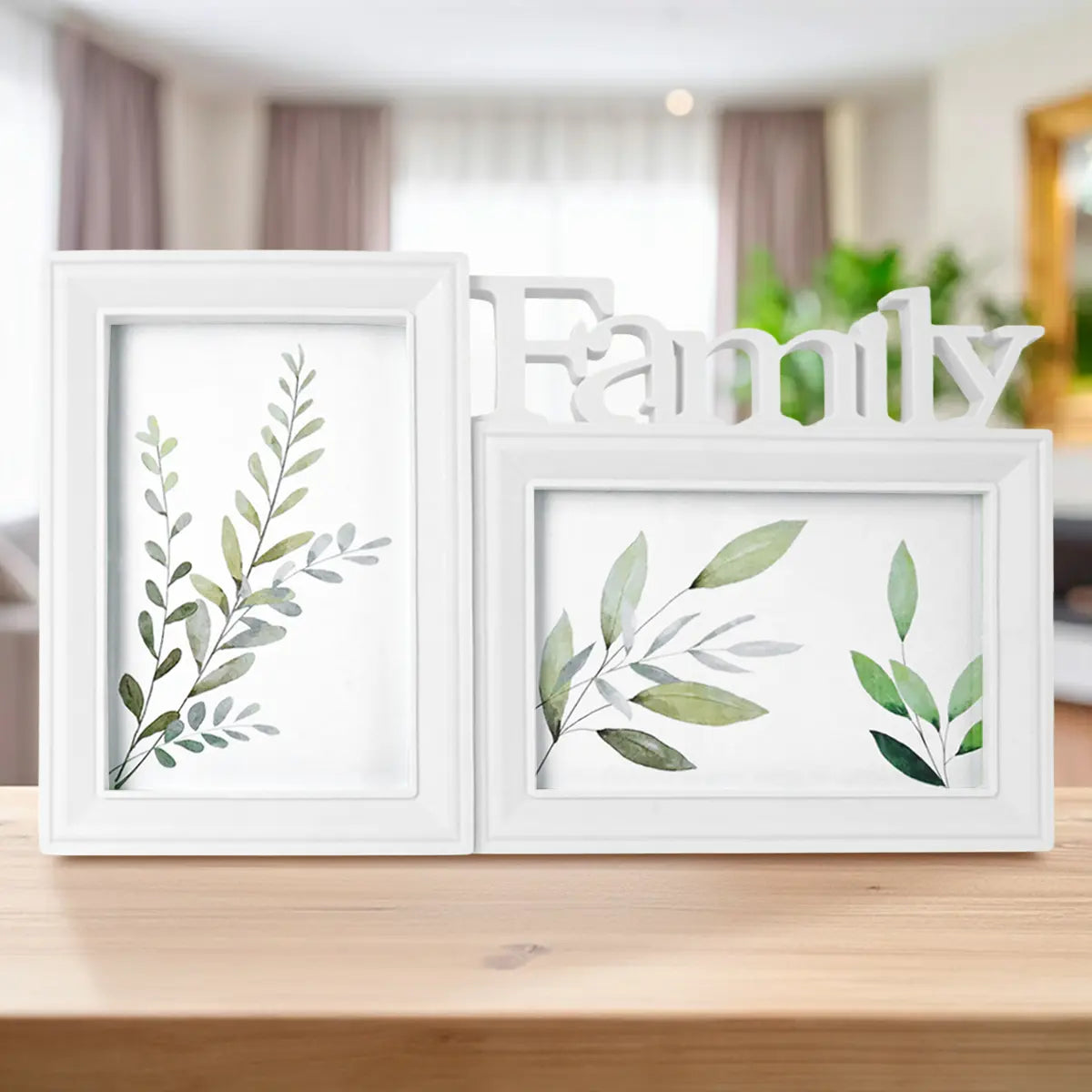 Portarretrato Family, Color Blanco