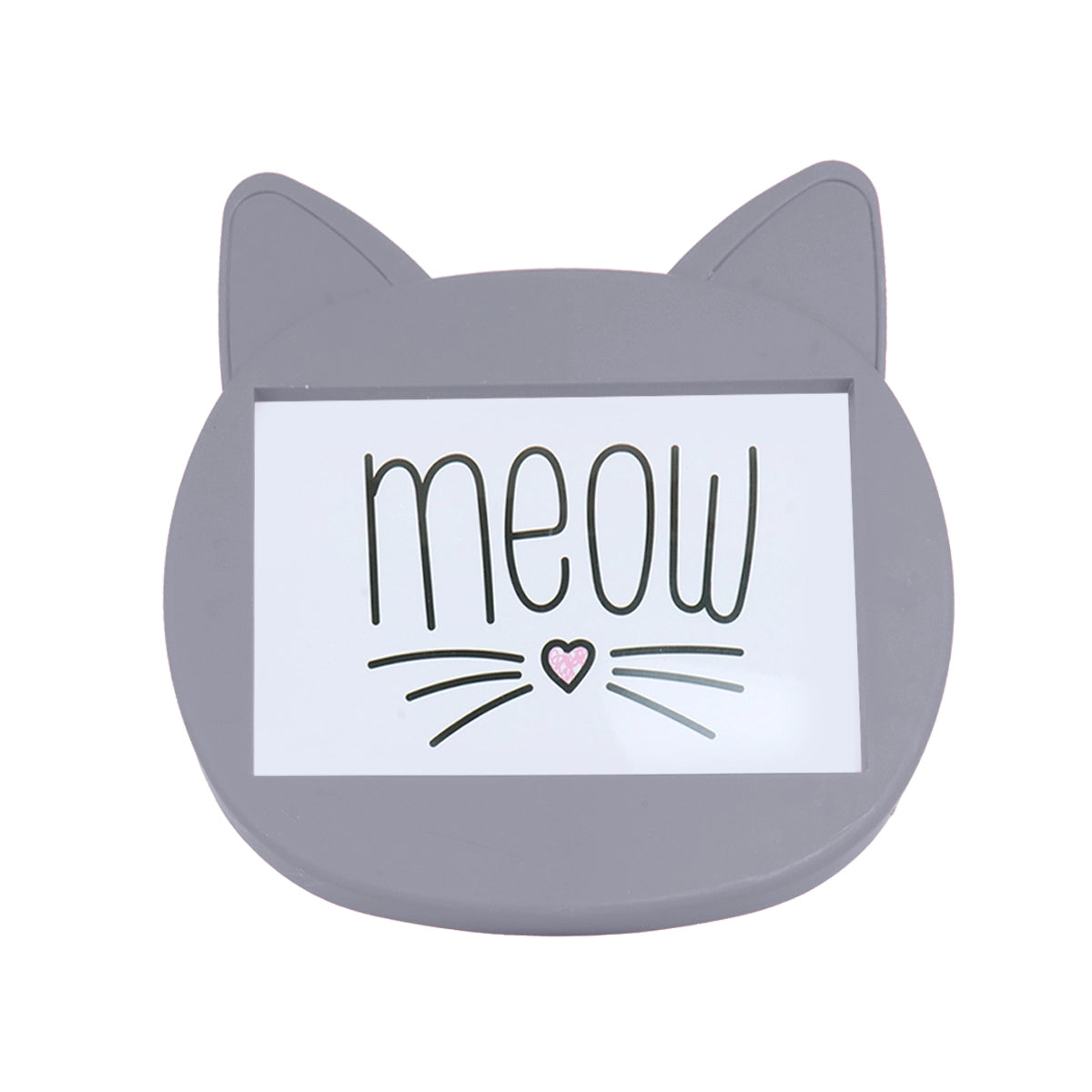 Portarretrato Gato, Color Gris