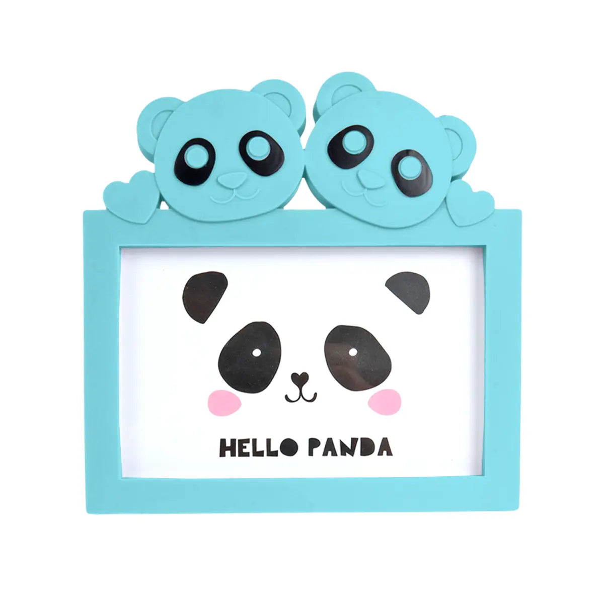 Portarretrato Panda, Color Aqua