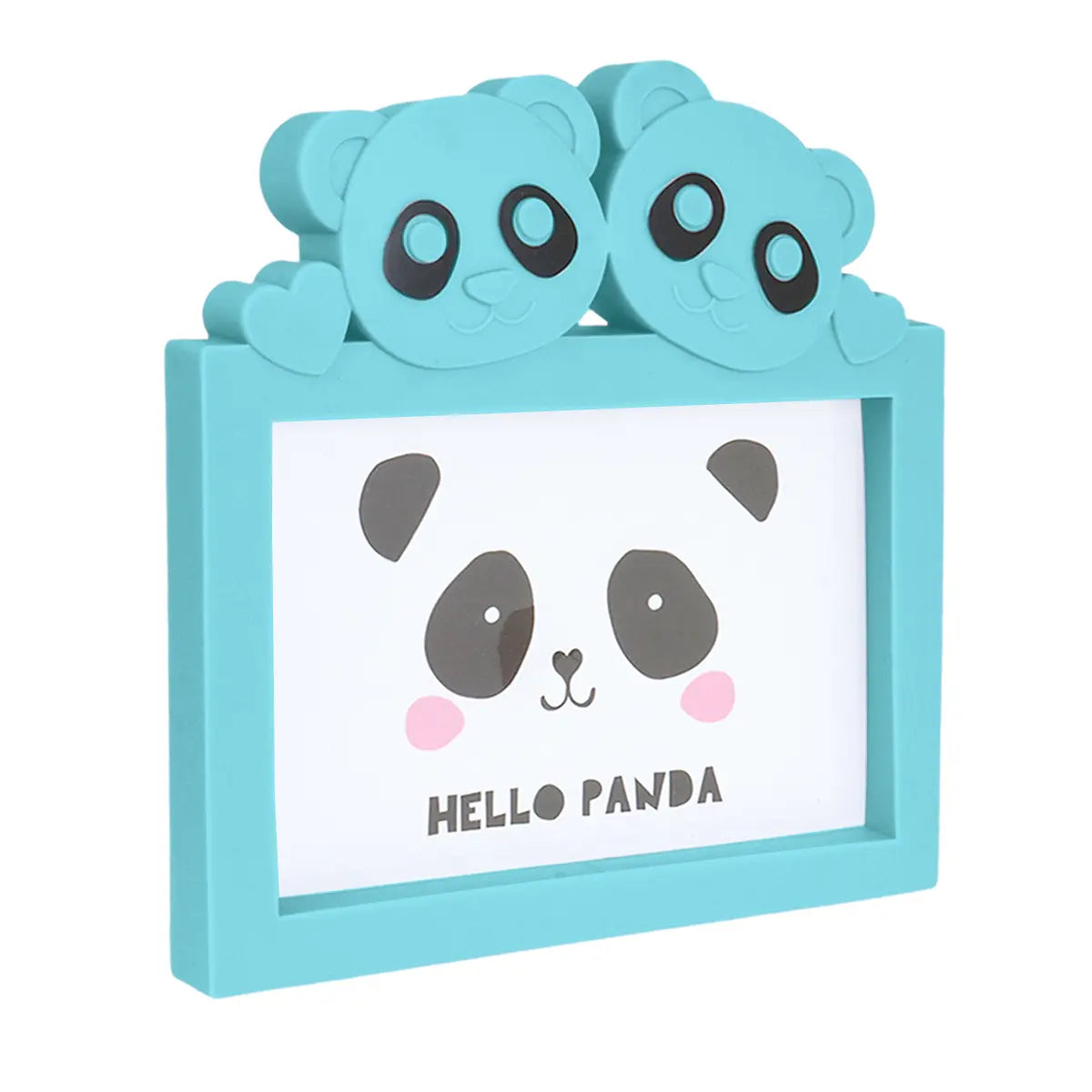 Portarretrato Panda, Color Aqua