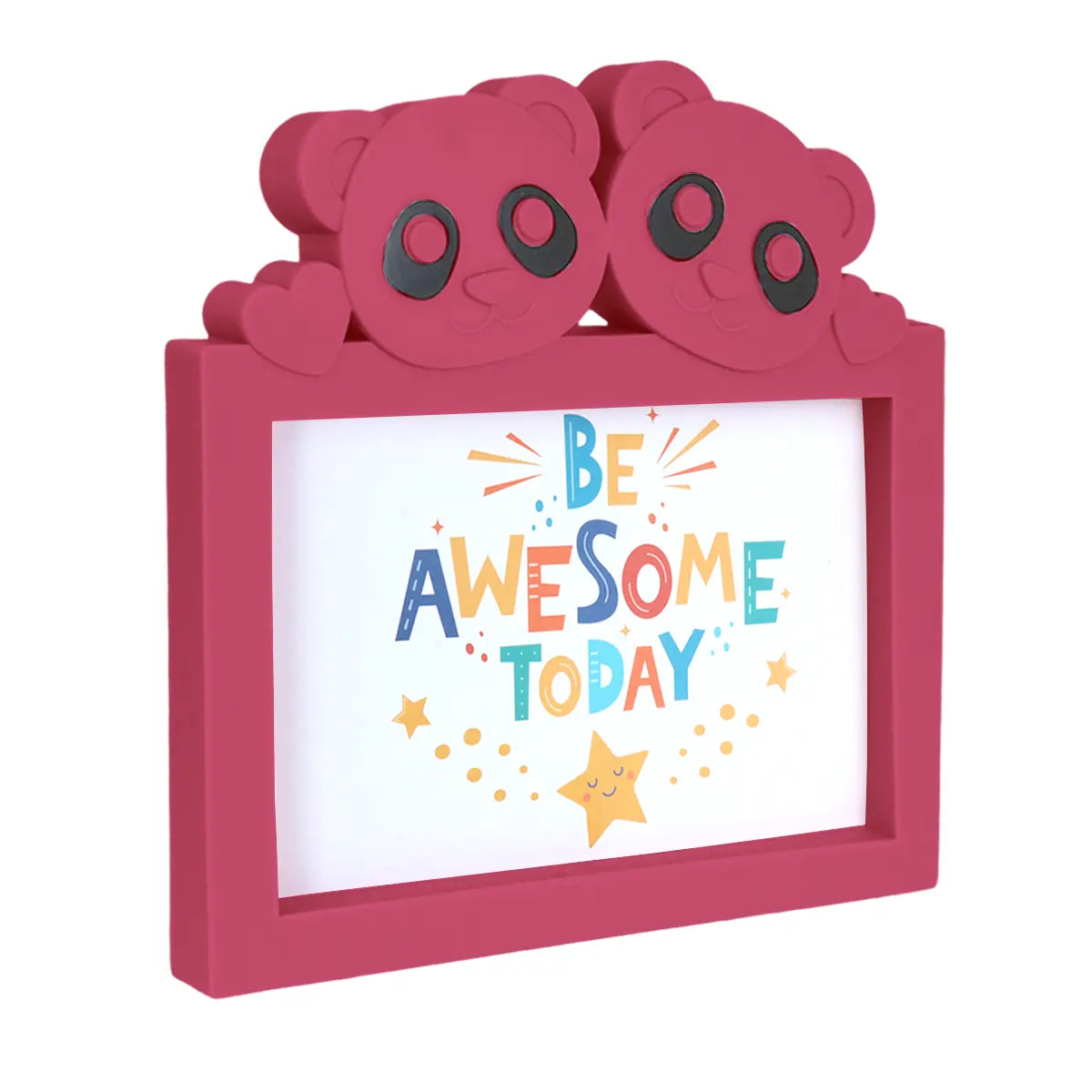 Portarretrato Panda, Color Fucsia