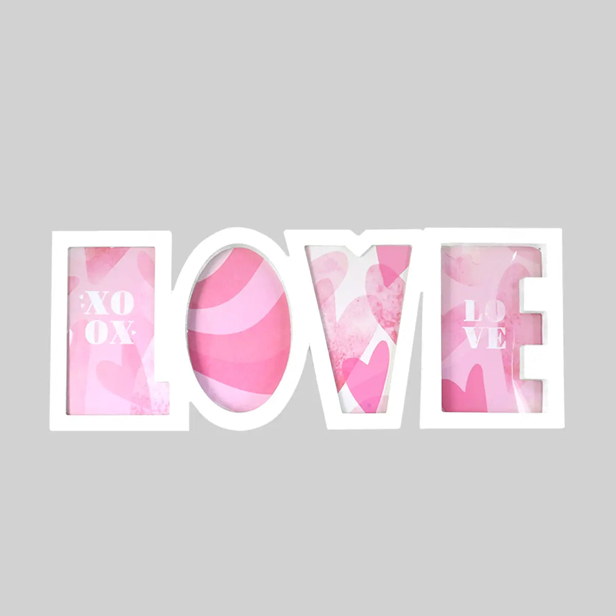 Portarretrato Love, Color Blanco