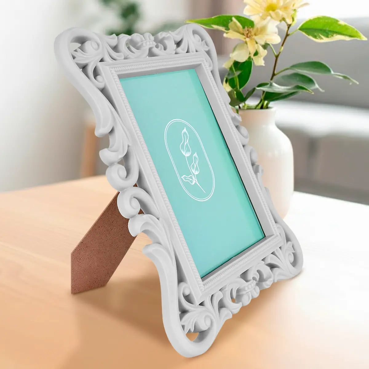 Portarretrato, Marco Elegante, Color Azul