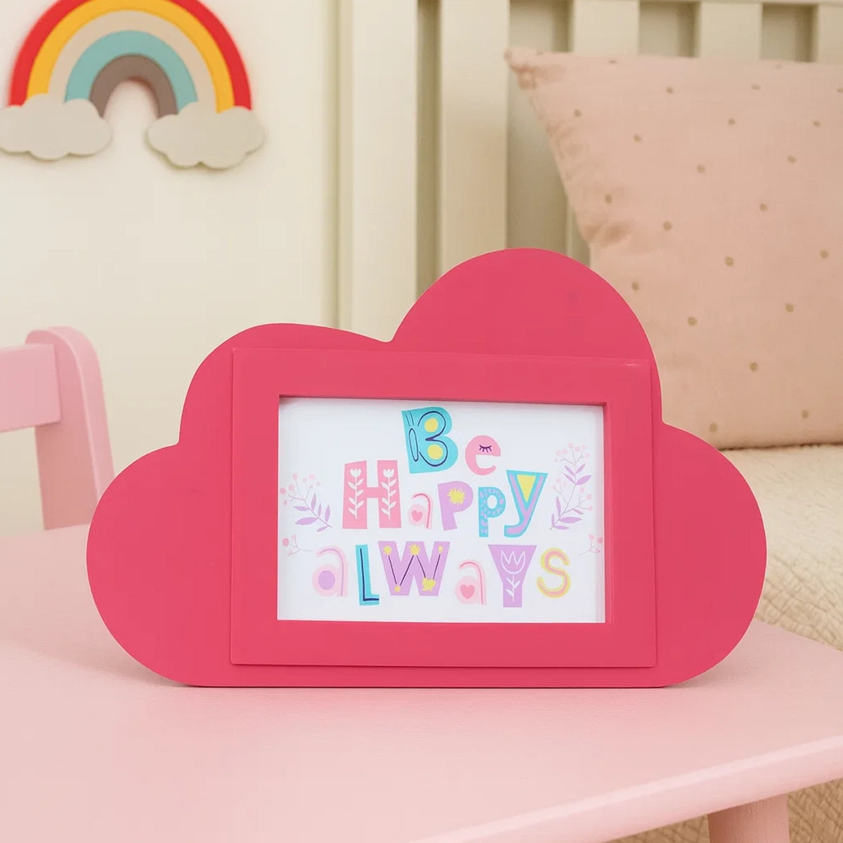 Portarretrato Nube, Color Rosa