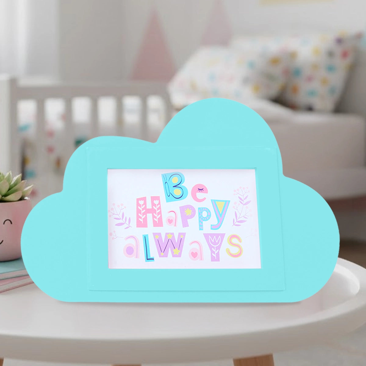 Portarretrato Nube, Color Azul