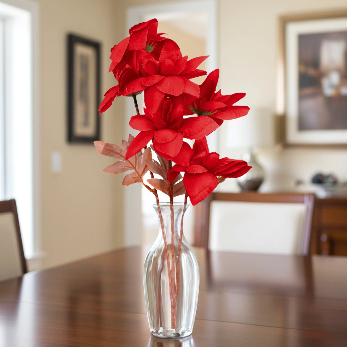 Ramo de Flores, Campanilla, Color Rojo