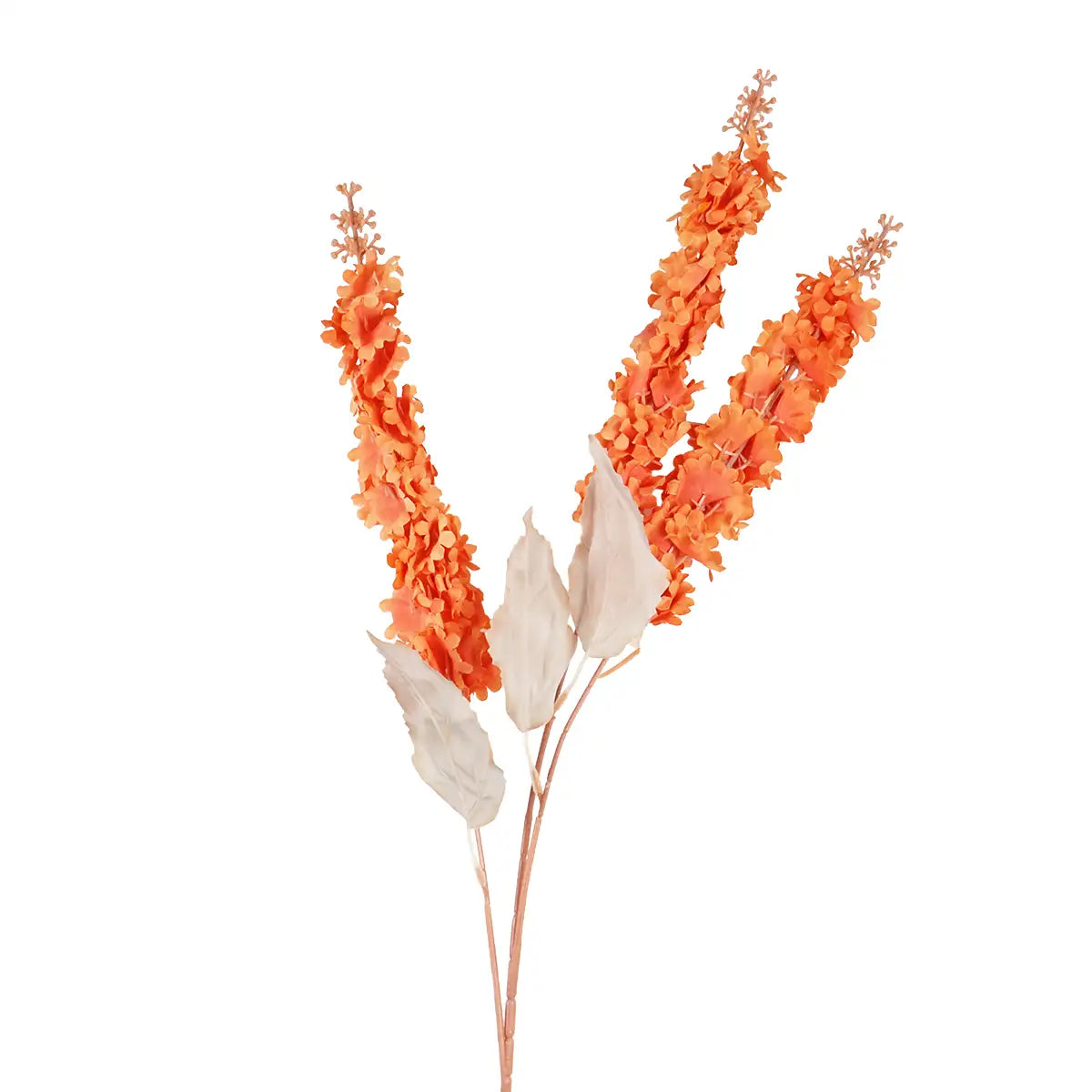 Gardenia, Flor Artificial, Color Naranja