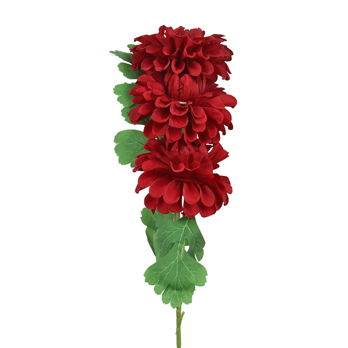 Ramo de Crisantemo Artificial, Color Vino