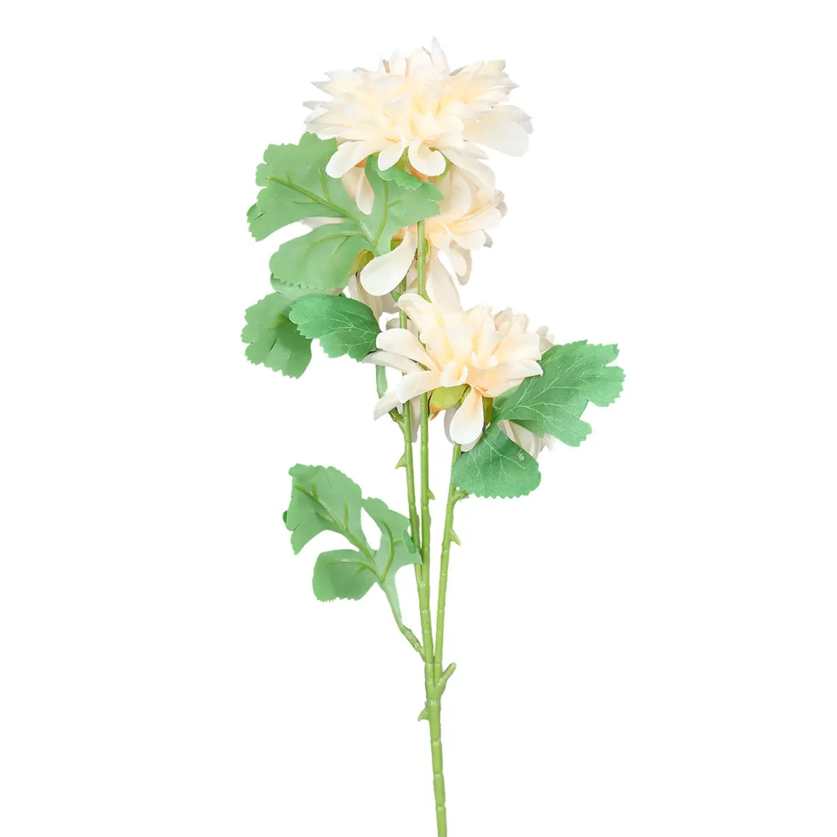 Ramo de Crisantemo Artificial, Color Beige