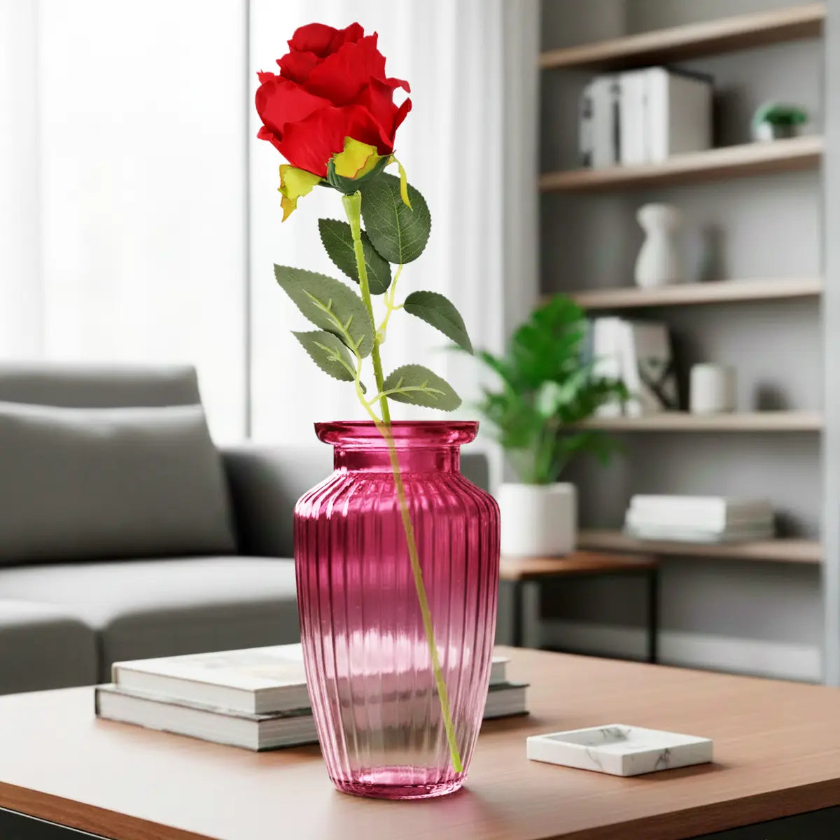 17 12AA FLOR ROSA INDIVIDUALROJO