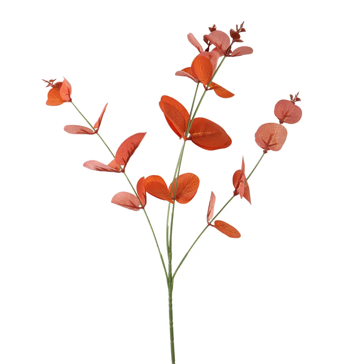Follaje Artificial, Rama, Color Naranja