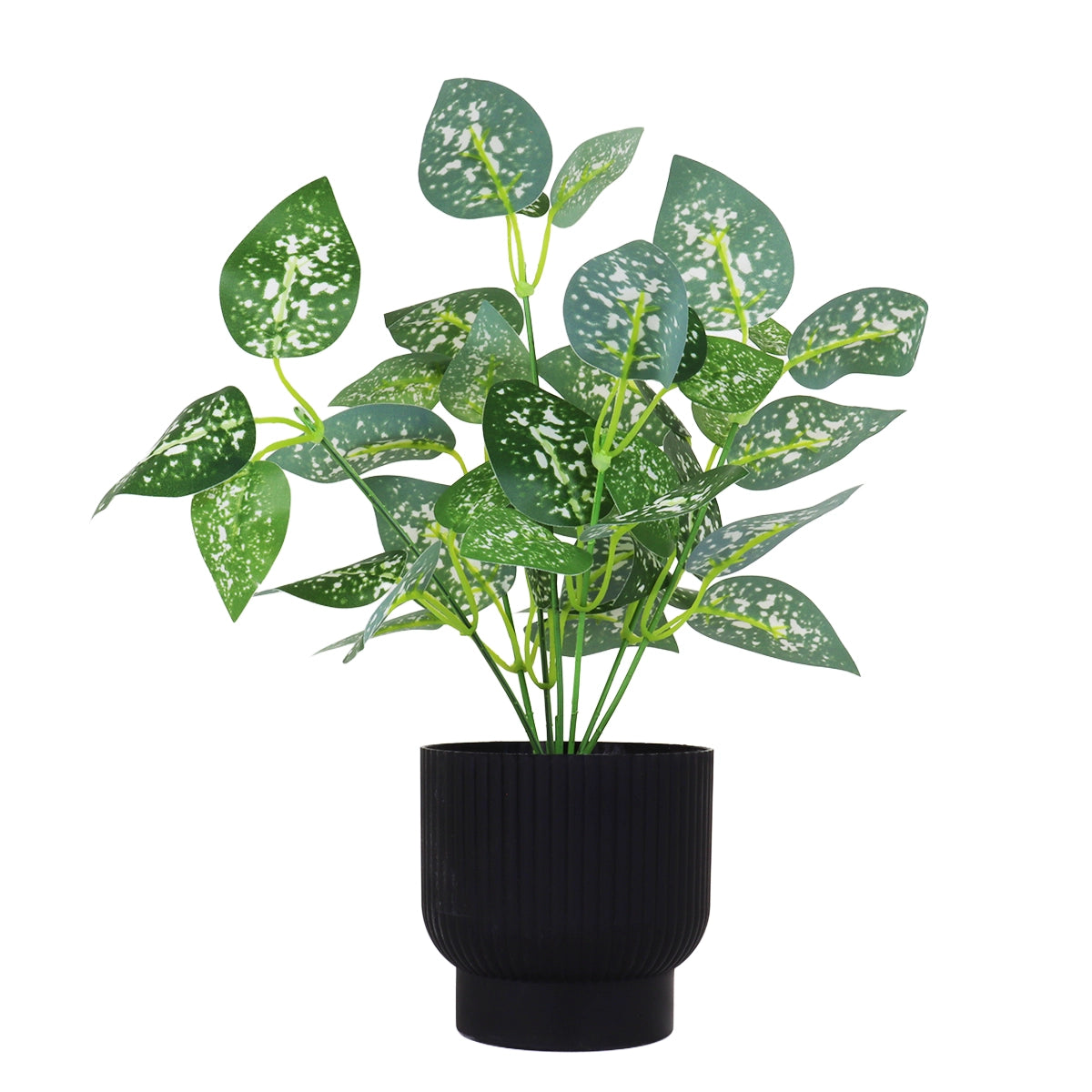 Calathea Amarilla Artificial con Maceta