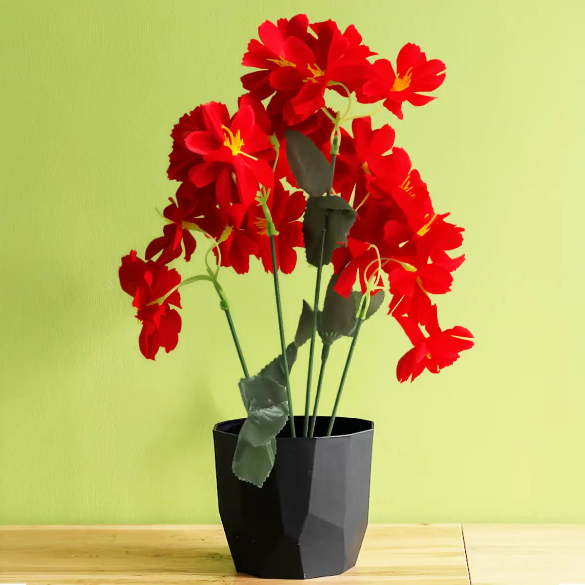 Jazmín, Flor Artificial, Color Rojo