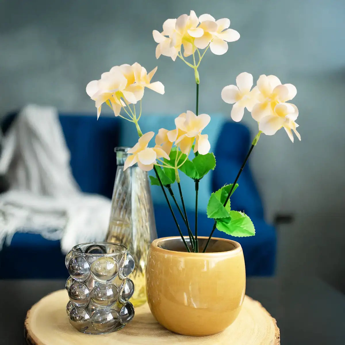 Flor Artificial Beige