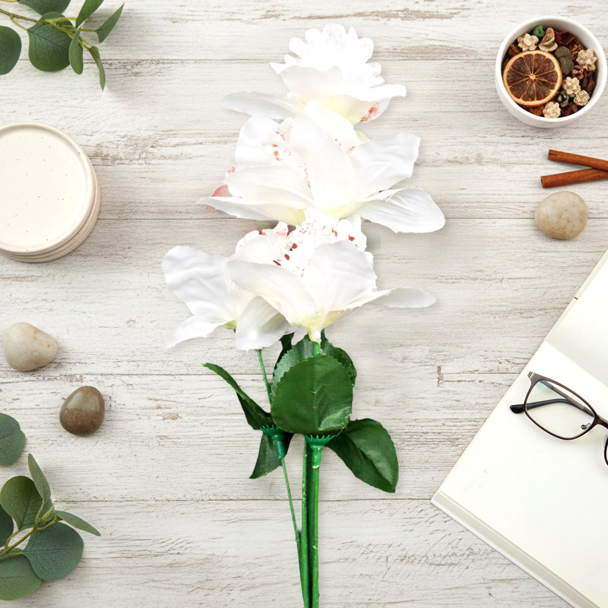 Ramo de Flores, Color Blanco