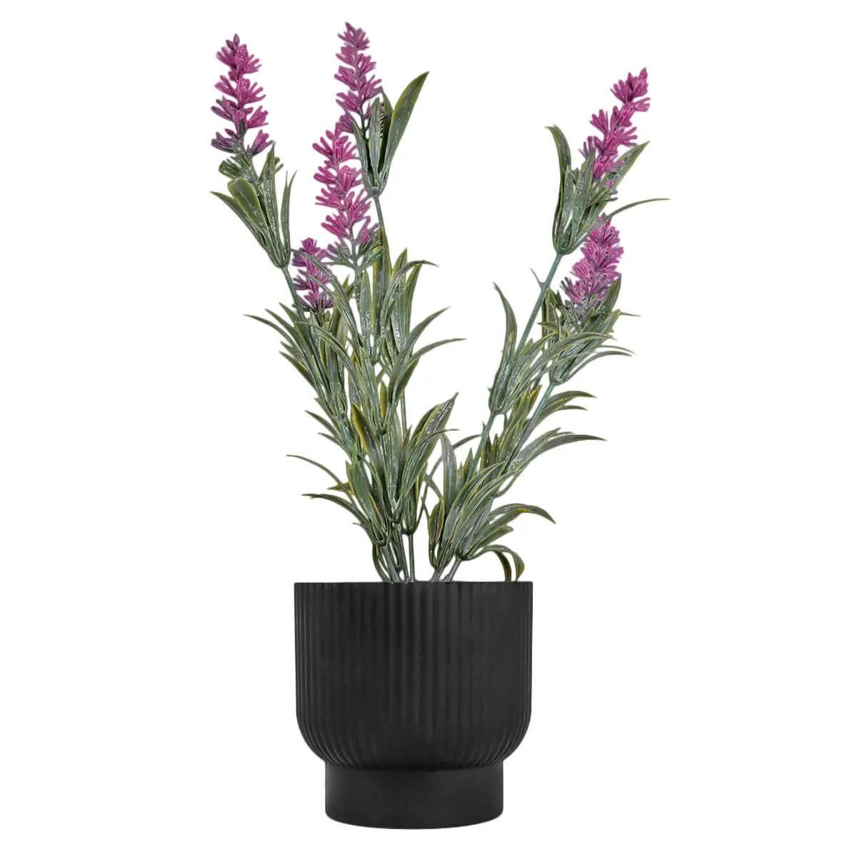 Lavanda Artificial con Maceta, Color Rosa