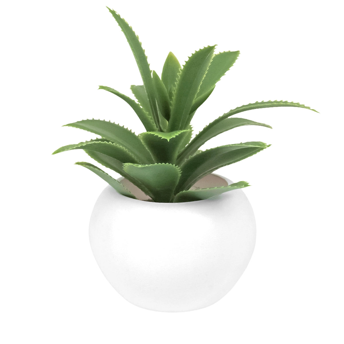 Mini Maceta, Planta Artificial, Sábila