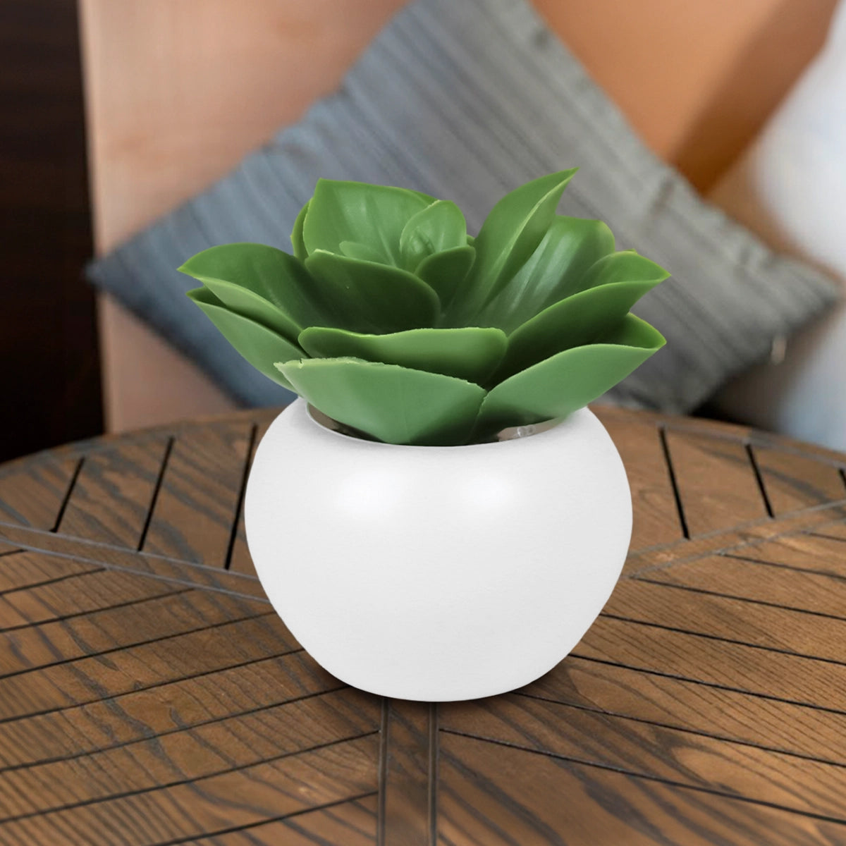 Mini Maceta, Planta Artificial