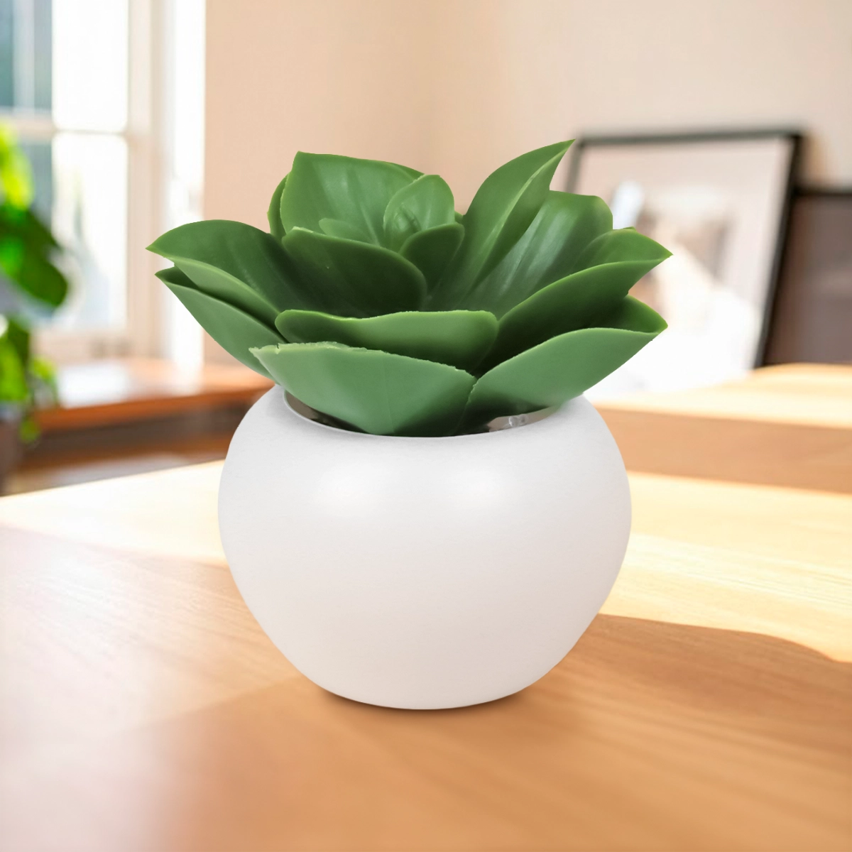 Mini Maceta, Planta Artificial