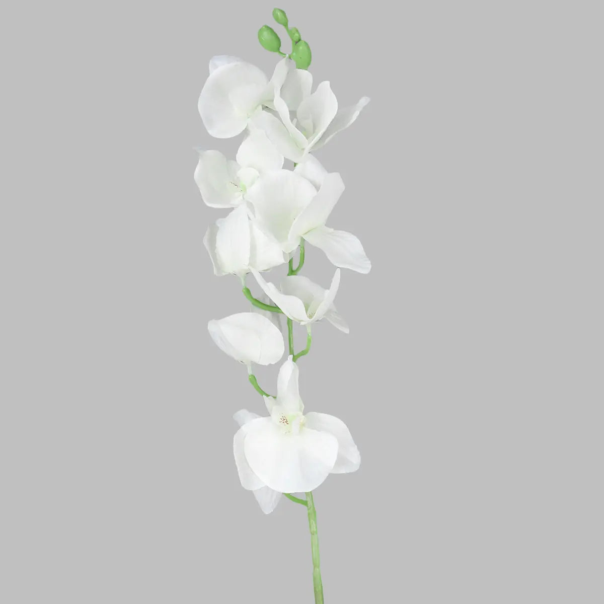 Ramo de Orquídea Artificial, Color Blanco