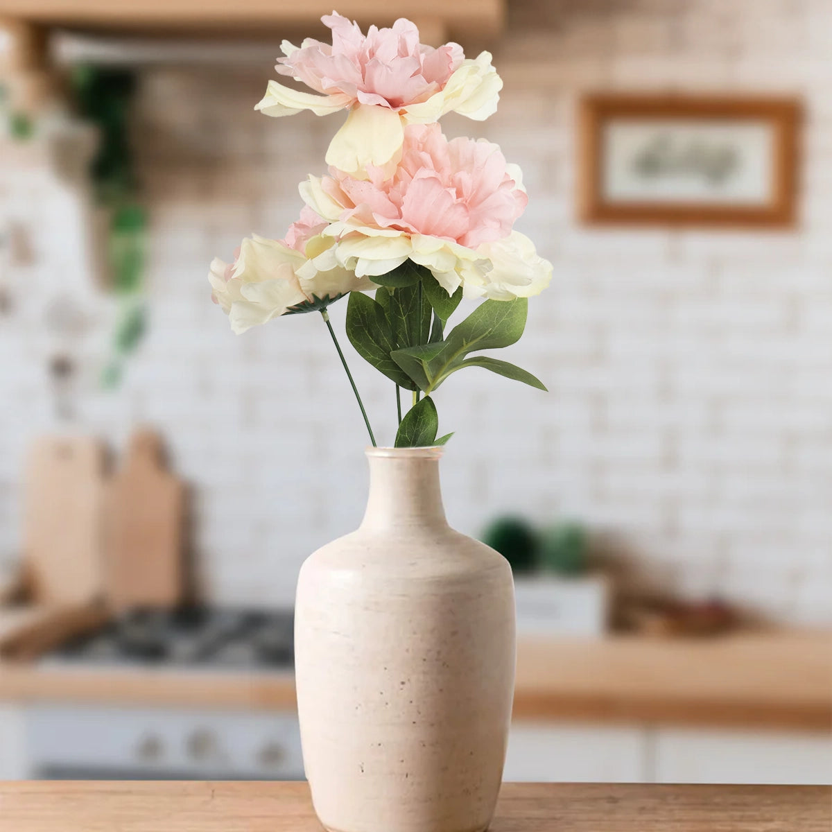 Ramo de Peonias, 3 pzas