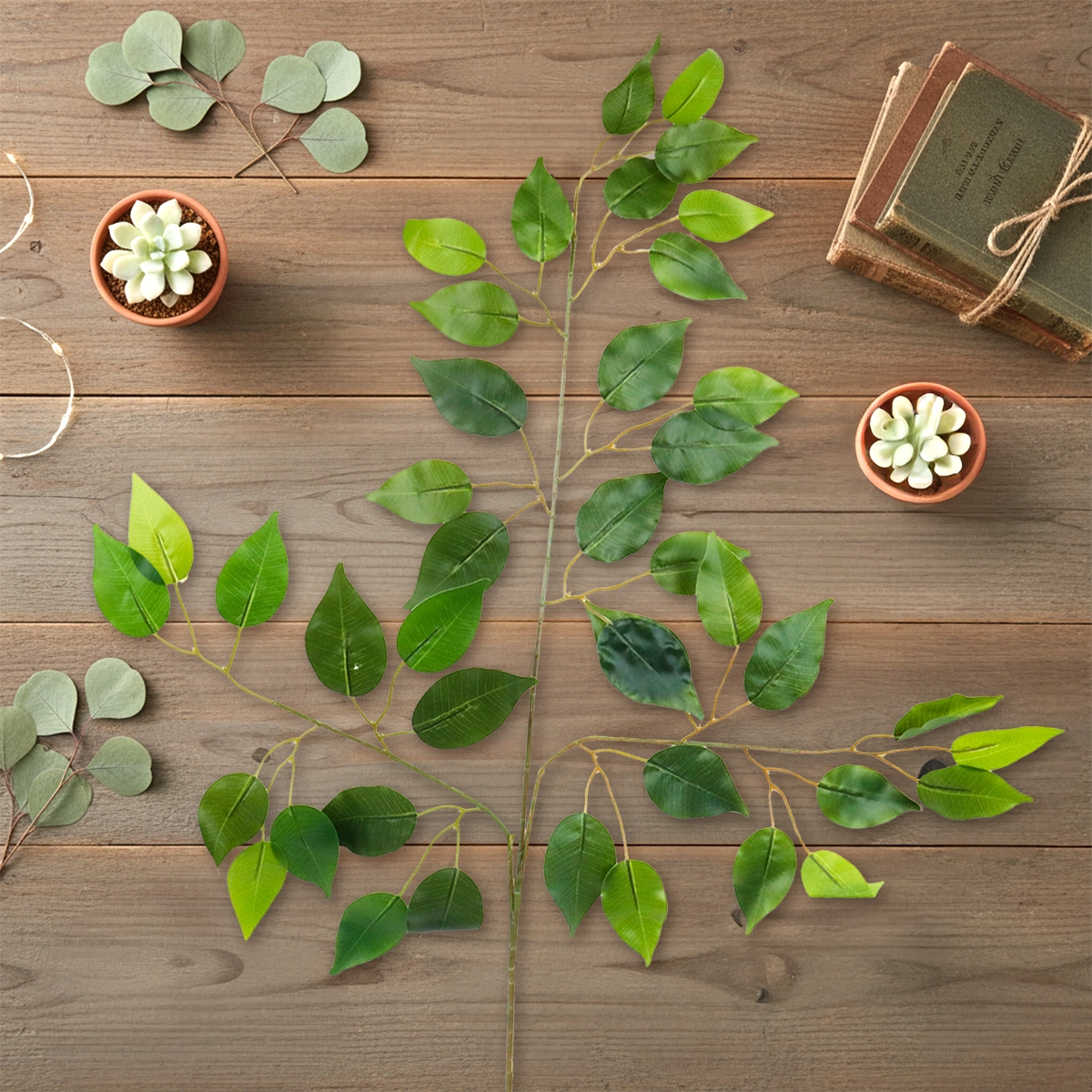 Moyic Artificial, Hojas de Planta Artificial