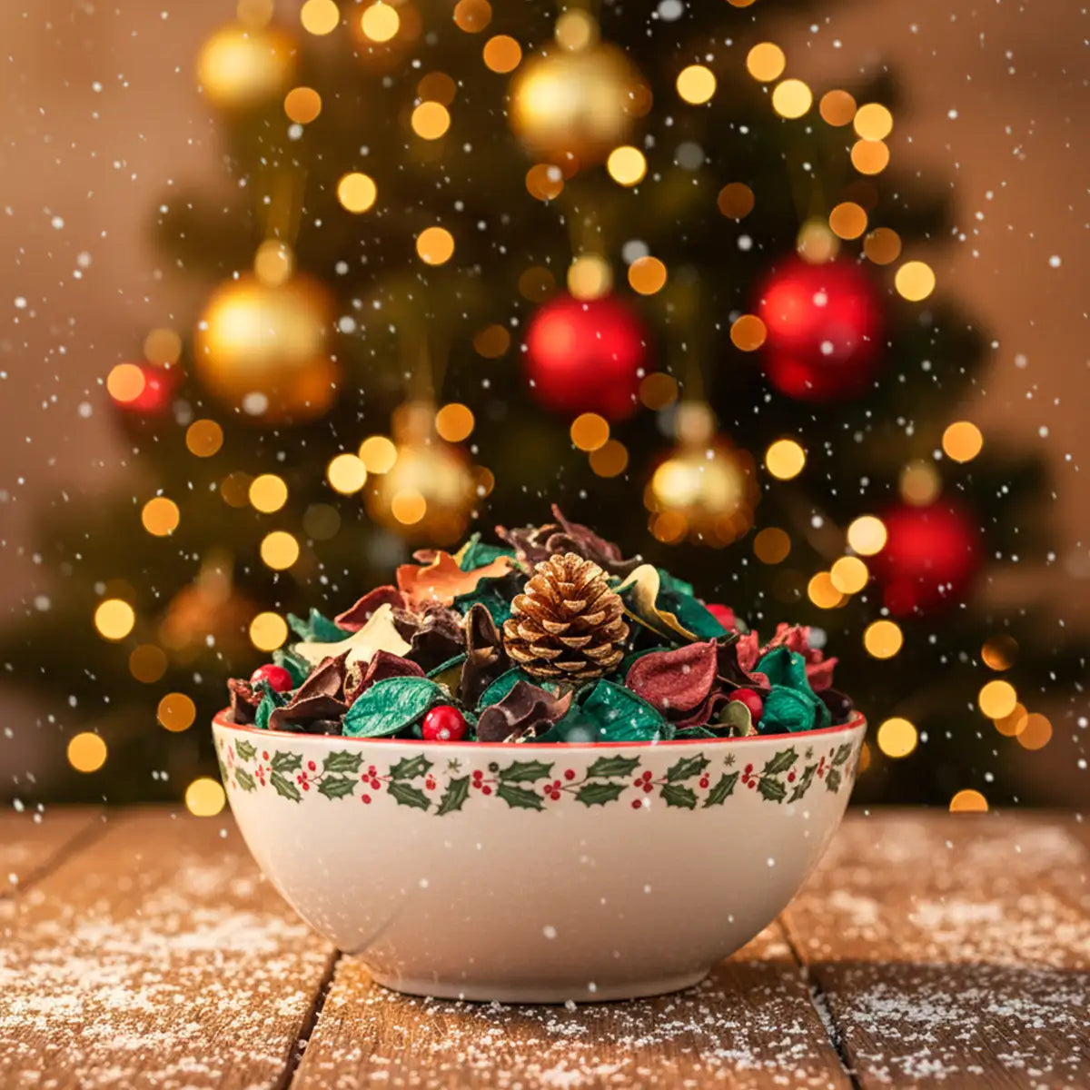 Popurrí Navideño, Color Verde