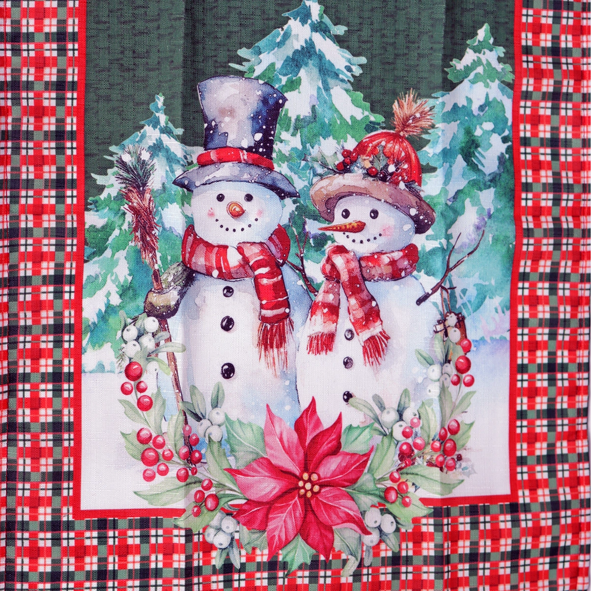 Camino de Mesa Navideño, Diseño Snowman