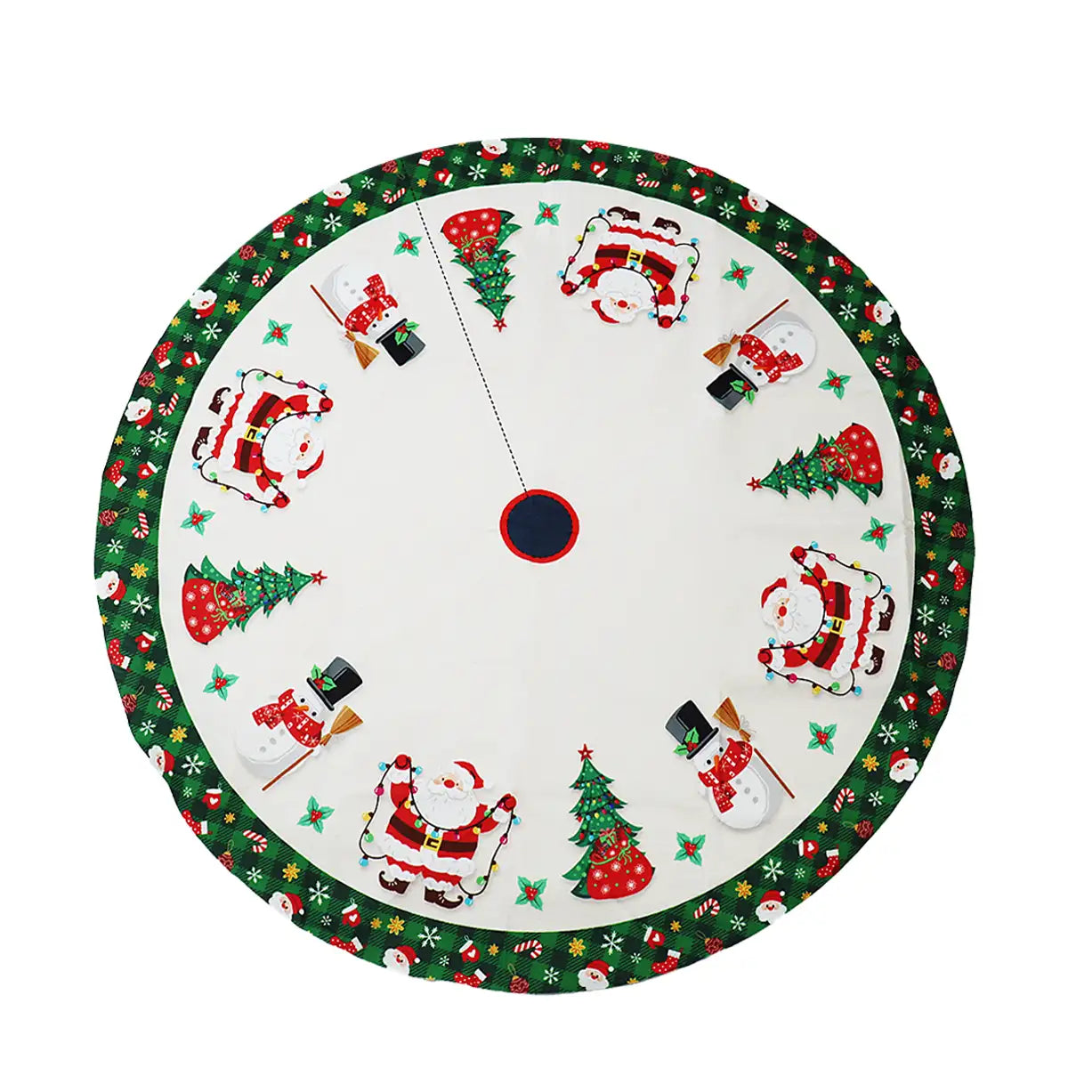 Pie de Árbol Navideño, Diseño Santa