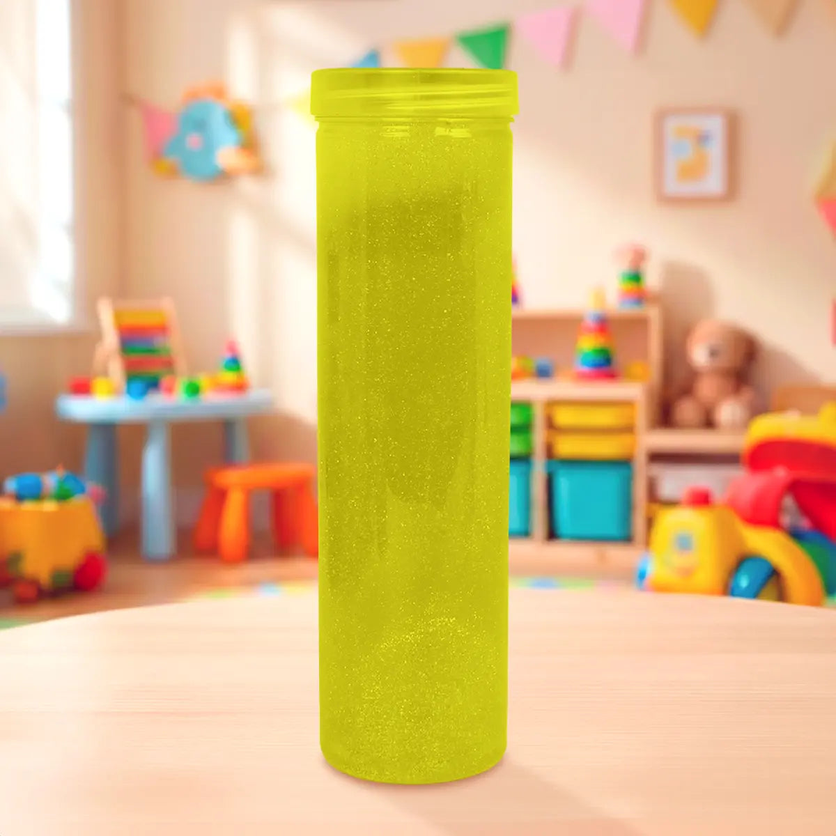 Slime, Tubo, Color Amarillo, 400 gr