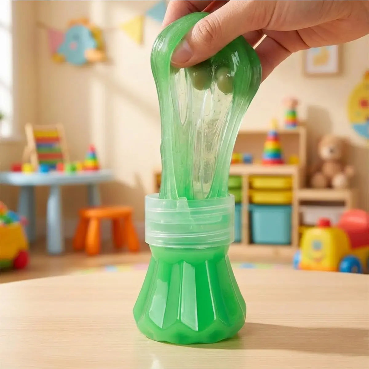 Bola Mágica, Slime, Color Verde, 280 gr