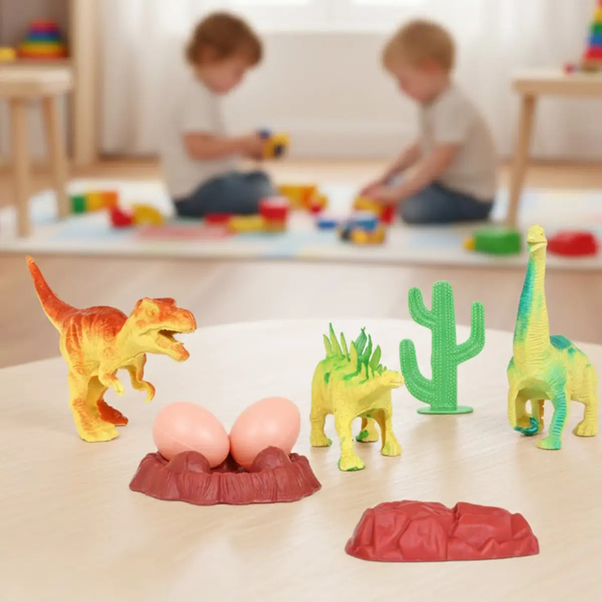 Set de Dinosaurios con Accesorios