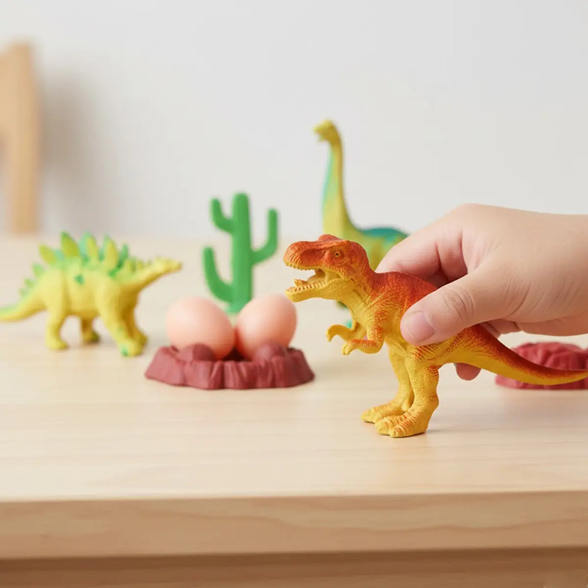 Set de Dinosaurios con Accesorios