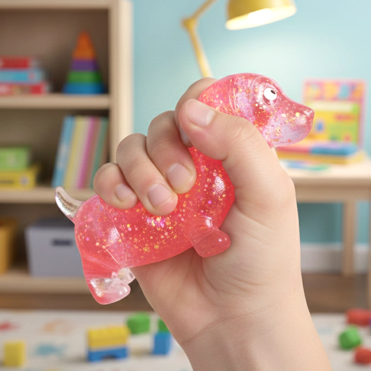 Squishy Perrito, Color Rosa