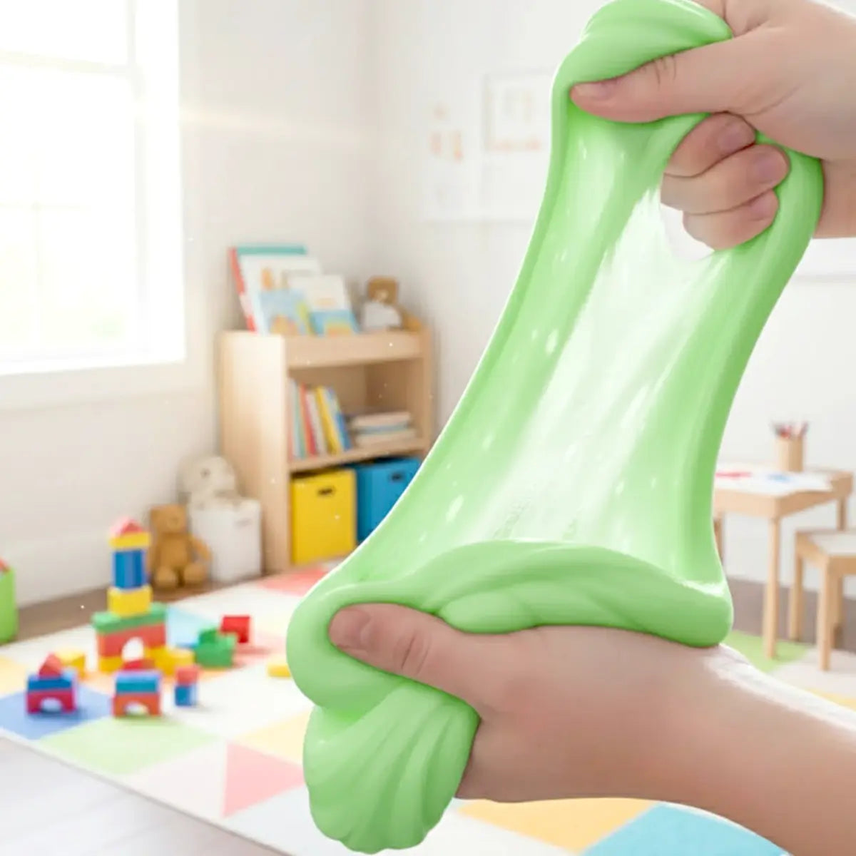 Slime, Astronauta, Color Verde, 250 gr